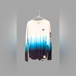Hollister Ombre Long Sleeve Shirt (Size XL) – 100% Cotton